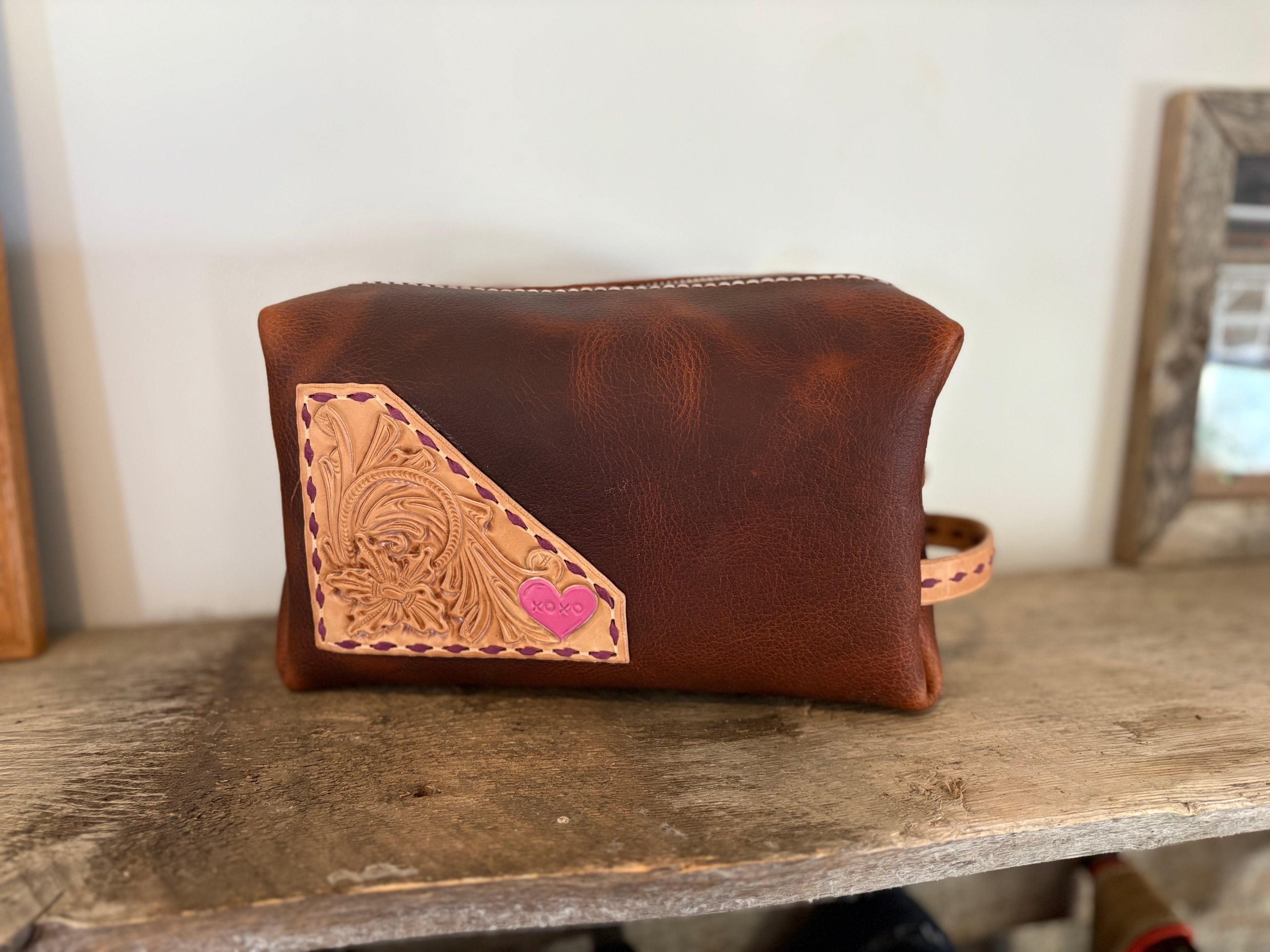 ‘XOXO’ Cosmetic Bag